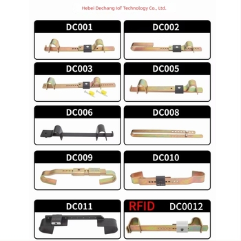 Ólomszeg pecsét konténerekhez és teherautókhoz – De chang, Q235A acél, konténerekhez, dobozos teherautókhoz, vasúti és logisztikai szállításhoz