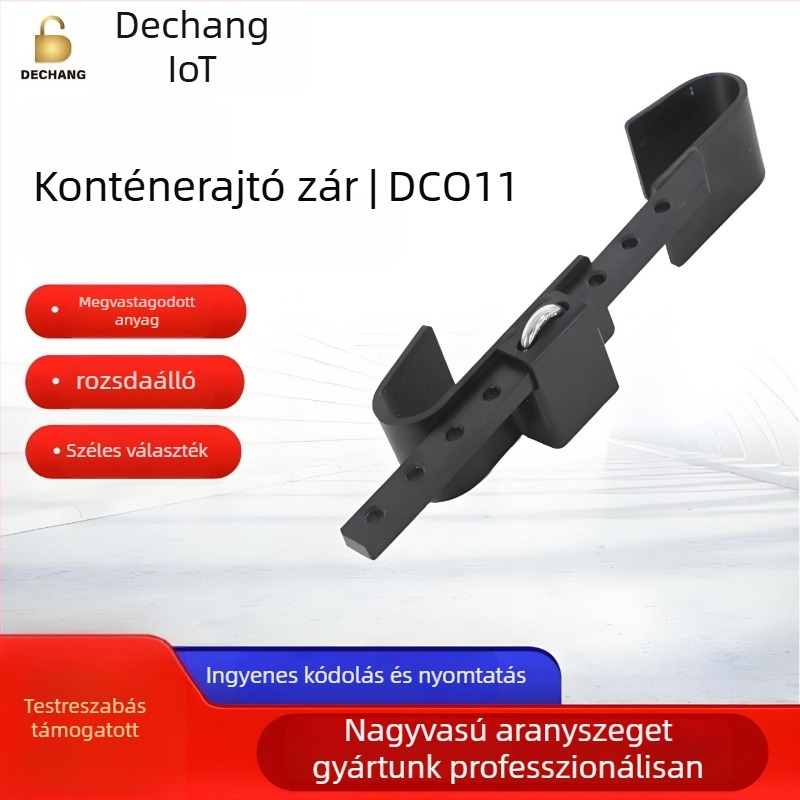Ólomszeg pecsét konténerekhez és teherautókhoz – De chang, Q235A acél, konténerekhez, dobozos teherautókhoz, vasúti és logisztikai szállításhoz