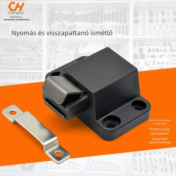 Háztartási lakat, modell 846, műanyag test, Fujian Hardware, modern minimalista stílus