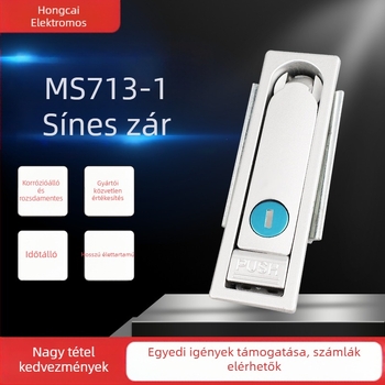 MS713-1 Szekrényajtó zár, fogantyúzár, modern egyszerű stílus, Hongcai Electric, testreszabás elérhető