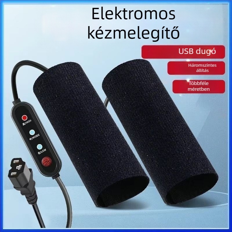 Elektromos fűtésű markolatvédő burkolat elektromos járművekhez; alumíniumötvözet; elektromos fűtés; normál vastagság; testreszabás nélkül