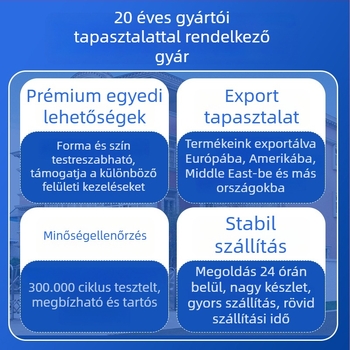 304/201 rozsdamentes acélból készült ajtókilincs; felület: kefével csiszolt / fényes / elektroplakált; alkalmas fürdőszobai, helyiségi, fa- és üvegajtókhoz; modell Store handle; stílus modern minimalista, új kínai stílus