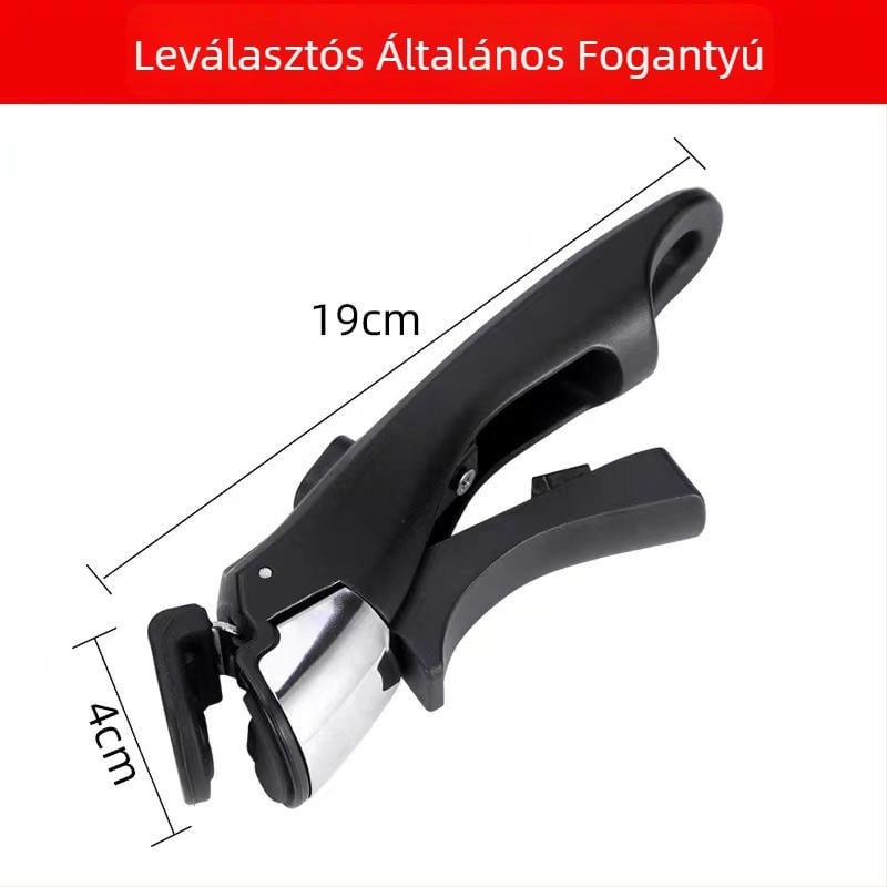 ABS Levehető konyhai fogó – égés elleni, csúszásmentes, univerzális wok fogó