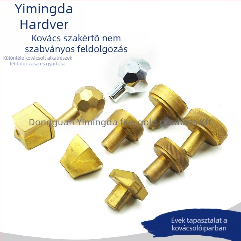 Egylyukas bútorfogantyú, cink-ötvözet, meleg kovácsolás, modern minimalist stílus, testreszabható