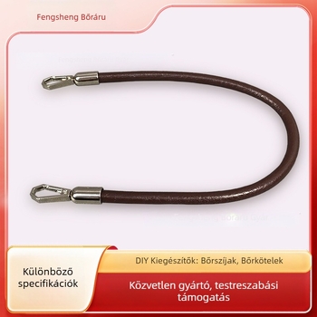 Valódi bőrből készült táskaöv – osztott bőr részletekkel
