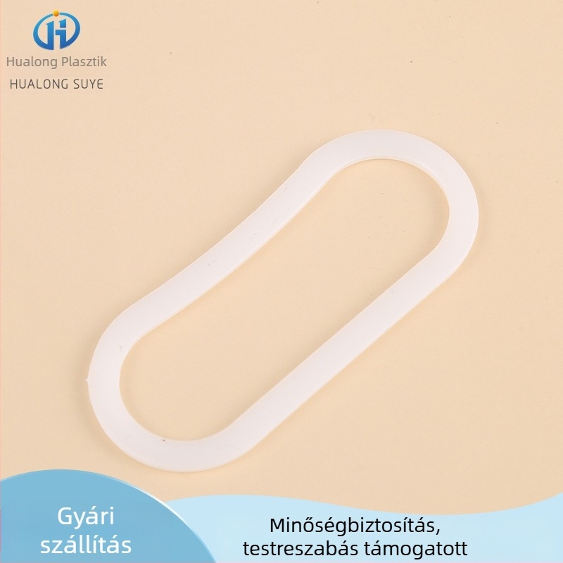 Ovális műanyag hordozófül hőzáró csuklós kialakítás – tároláshoz ajándékdobozok, Eredet: Jiaxing Haining