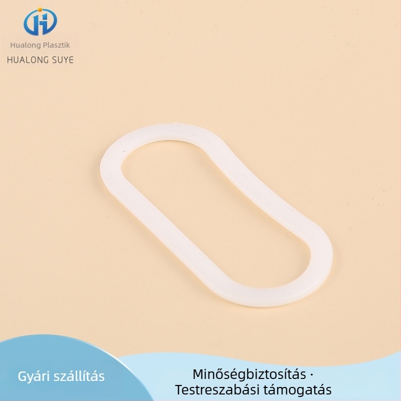 Ovális műanyag hordozófül hőzáró csuklós kialakítás – tároláshoz ajándékdobozok, Eredet: Jiaxing Haining