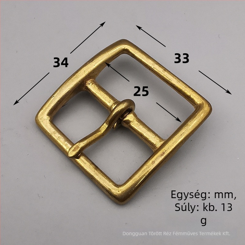 Tiszta rézből készült japán csat táskákhoz és övekhez — Márka: Broken copper; Anyag: Réz; Modell: Tiszta rézből készült japán csat.