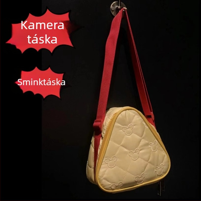 SLR fényképezőgép táska - Crossbody stílus, Pamut anyag, Myco márka, Modell 112