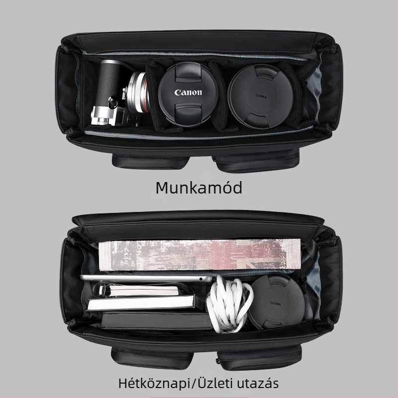 TANGCOOL DSLR Kamera táska — nagy kapacitású, vállpántos, Oxford anyag