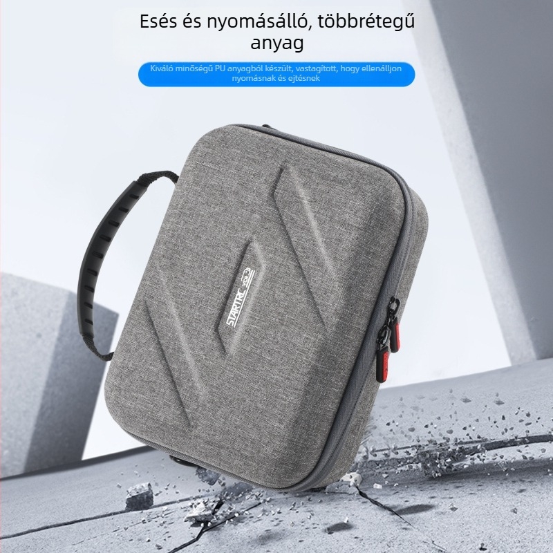 Nylon kamera tároló táska Insta360 Go Ultra számára, vízálló, Lycra béléssel, 10 L kapacitás, keresztpántos hordozás
