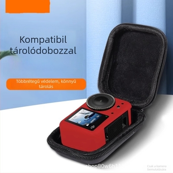 EVA anyagú kamera táska, lélegző, vízálló, szigetelt, clutch stílusú, PU bélés