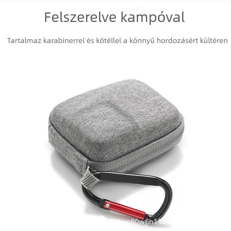 EVA anyagú kamera táska, lélegző, vízálló, szigetelt, clutch stílusú, PU bélés