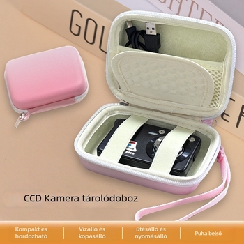 Fényképezőgép tároló táska, PU vízálló clutch tok, uniszex, otthoni tárolás