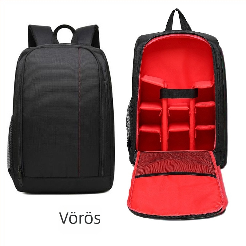 TONO Nylon Universal fotókamerás táska 7490-2 — lélegző, vízálló, kopásálló, lopás elleni, tehercsökkentő kialakítás