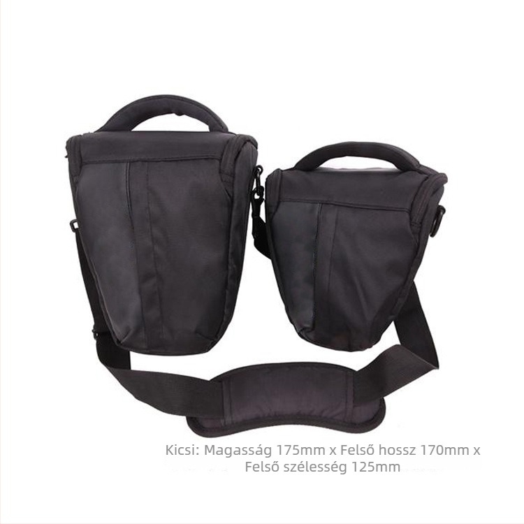 SLR fényképezőgép táska kereszttpánttal | Nylon, Jieshi Shield, lélegző, vízálló, kopásálló, lopás elleni védelem