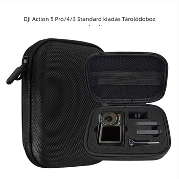 DJI Action 3/4/5 Pro tároló táska – EVA külső, Oxford bélés, 100 g, nagy kapacitás