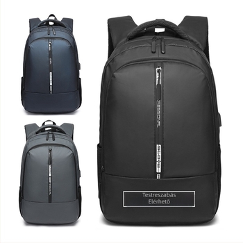 Üzleti hátizsák laptophoz, vízálló membrán, 15,6'' laptop rekesz, 20–35 L kapacitás, lopás elleni védelem
