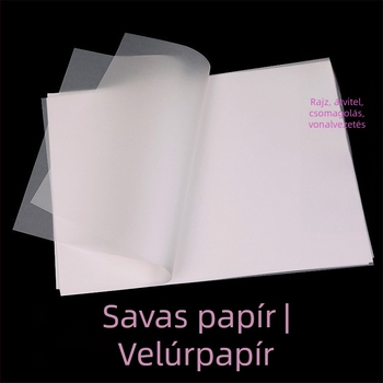 Changcheng tracing- és átvitelpapír tollas kalligráfiához és rajzoláshoz, átlátszó, 73 gsm, nagy csomagolás