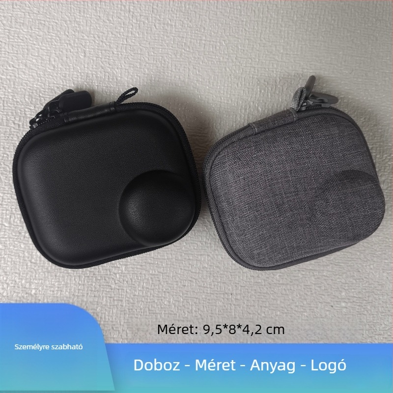 DJI Osmo Nano Thumb-kompatibilis kameratároló táska – forrasztott és varrott kivitel; súly 35 g; logónyomtatás elérhető; testreszabás elérhető; vízálló kamera csomagolás