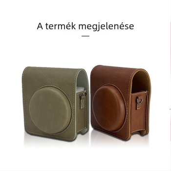 PU bőr vállkamera táska a Clapper Mini 99-hez - védőtok, kompatibil Mini 99-vel, 135 g