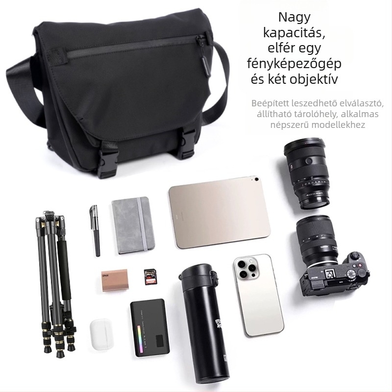 Fényképezőgép táska — kompakt és könnyen vihető (Márka: Tuoxing; Típus: Fényképezőgép táska; Modell: Camera bag; Feldolgozás: OEM; Készlet: Ready stock)
