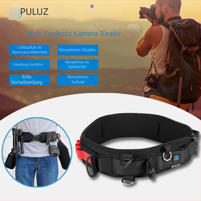 PULUZ PU234 Többcélú fotóöv minden kamerához, nylon