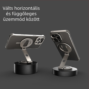Kétmágneses telefon-tartó felső felvételekhez – ötvözet, univerzális
