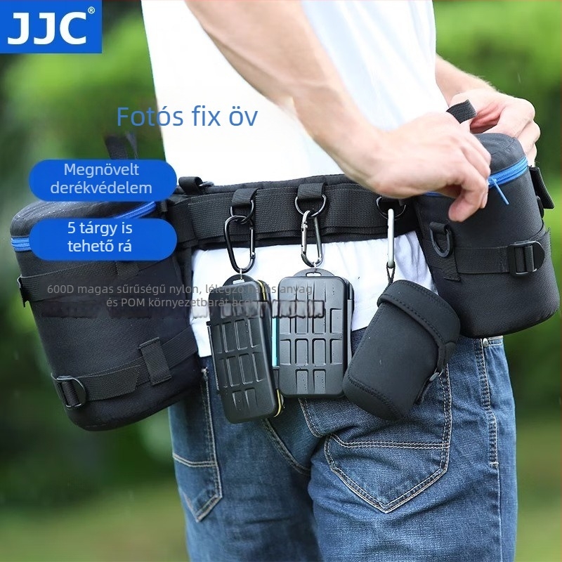 JJC GB-1 Fényképezőgép öv, 600D nylon, 250 g