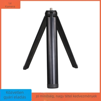 DSLR- és mobiltelefon tripod — LST-PRO, alumíniumötvözet konstrukció, maxim terhelhetőség 2–5 kg, kompatibil kamerákkal és okostelefonnal, tömeg 100 g