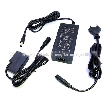 ACK-E18 AC tápegység adapter Canon EOS Rebel T6s / 760D / T7i-hez; bemeneti feszültség 100-240V; közvetlen töltés; OEM elérhető