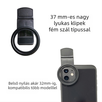 Polárszűrő mobiltelefonokra és SLR kamerákhoz, univerzális kompatibilitás, fényvisszaverődés csökkentés, 2015-ben bemutatva
