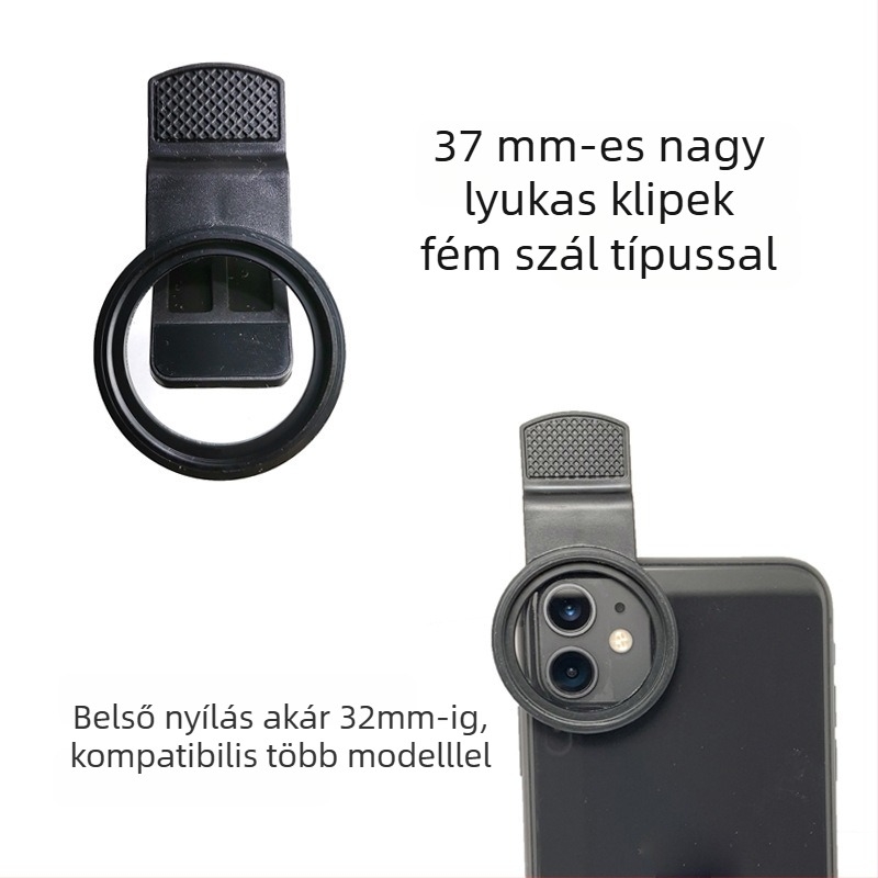 Polárszűrő mobiltelefonokra és SLR kamerákhoz, univerzális kompatibilitás, fényvisszaverődés csökkentés, 2015-ben bemutatva