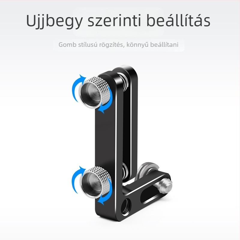 SLR kamera és HDMI kábelklipsz készlet, alumínium ötvözet, modell 8018, 30 g