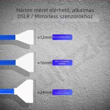 Kamera tisztító készlet Lens Pen-nel DSLR és tükröző nélküli gépekhez – légfúvásos pormentesítés CMOS/CCD szenzorokhoz