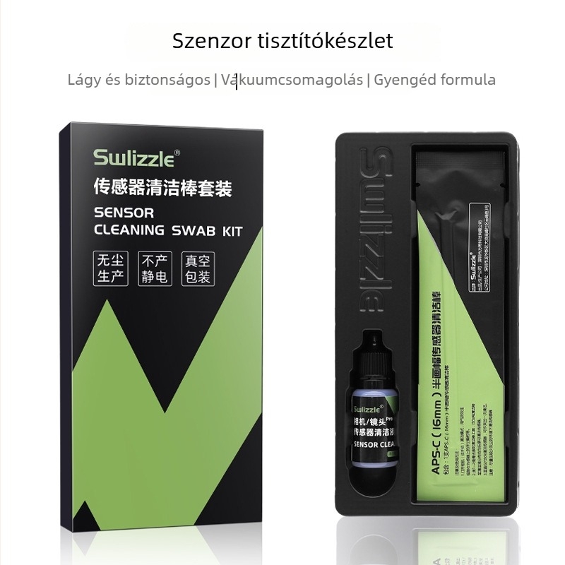 Kamera tisztító készlet Lens Pen-nel DSLR és tükröző nélküli gépekhez – légfúvásos pormentesítés CMOS/CCD szenzorokhoz