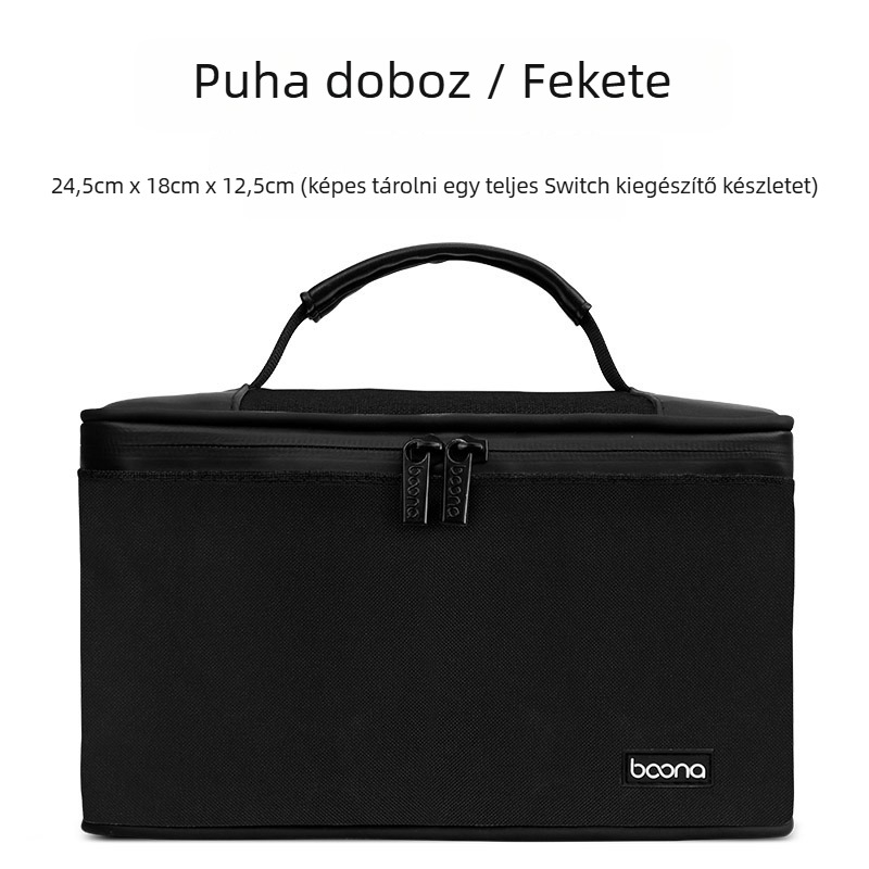 Baona BN-X002 Nintendo Switch tartozékok tároló táska, Oxford anyag, teherbírás 3 kg