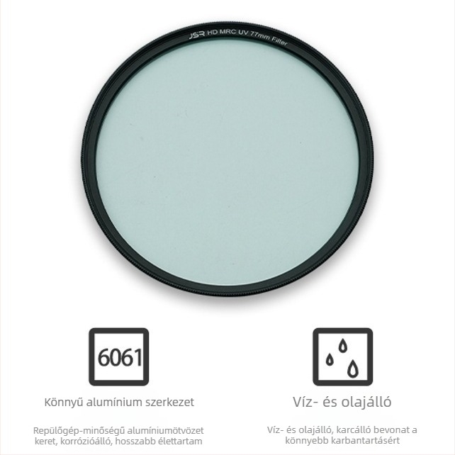 SLR fényképezőgéphez való filter készlet – 4 az 1-ben CPL ND8 UV, többszörös bevonattal