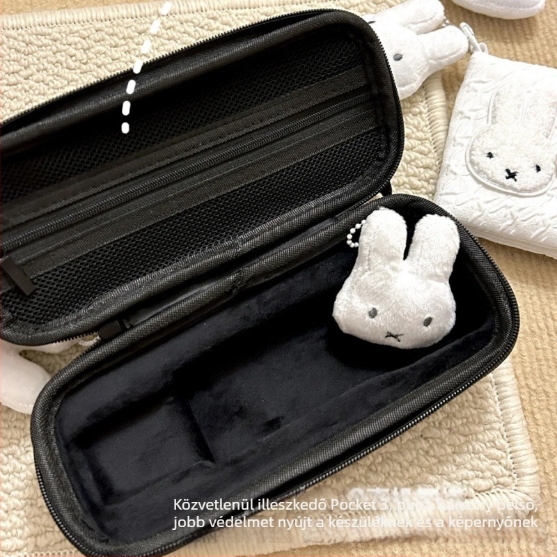 PU anyagú védőtok DJI Pocket 3-hoz, Miffy design – Márka: Friendship Poetry, Importált: Nem, IP engedély: Nem