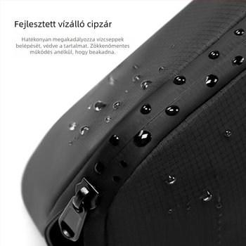 Adatkábeltároló táska, poliészter anyagú, vízálló, mindennapi használatra, kozmetikumok, könyvek és higiéniai termékek számára
