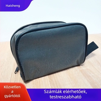 Oxford anyagból készített kocka alakú tároló táska, multifunkcionális szervező, modell 1860 (utazáshoz, sminkhez és nappaliba)