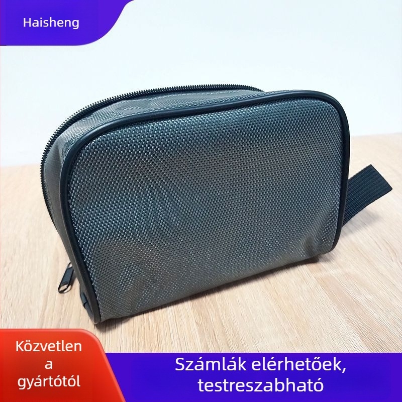 Oxford anyagból készített kocka alakú tároló táska, multifunkcionális szervező, modell 1860 (utazáshoz, sminkhez és nappaliba)