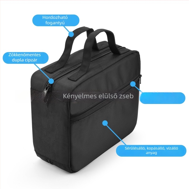 Kézitáskás gyógyszer- és kozmetiktároló táska, multifunkcionális utazási szervező, Oxford anyag, modell 808-h006-050009