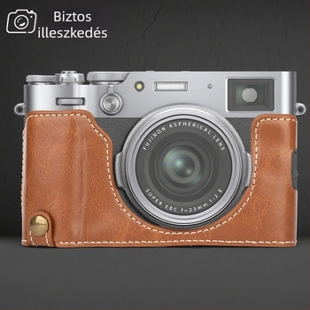 Fuji X100VI fényképezőgép védőtok kivágásokkal