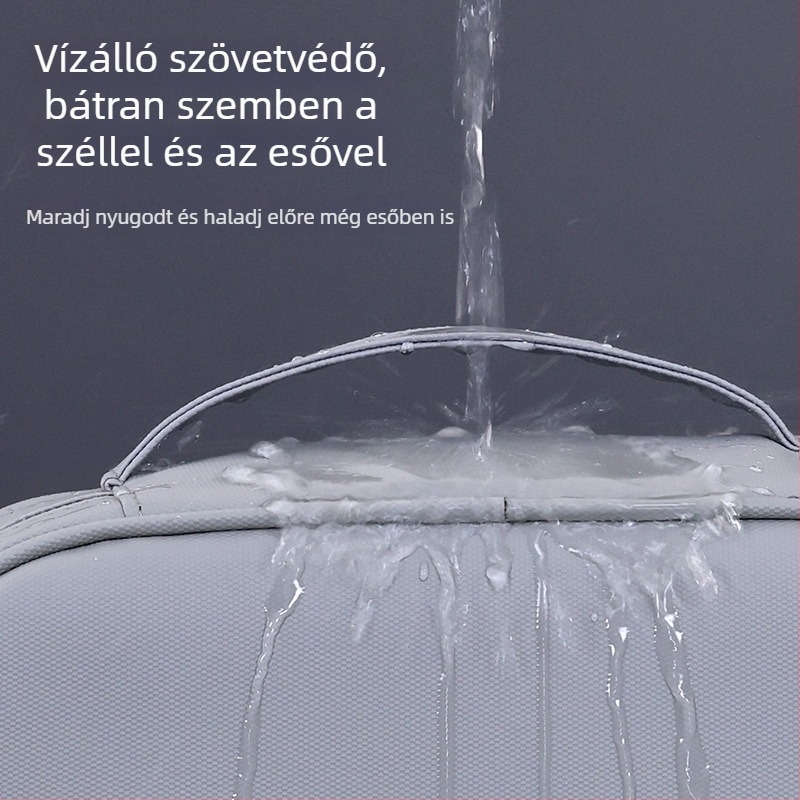 Utazási tároló kocka táska, PU bőr, Modell 5010, többfunkciós szervező elektronikai és kozmetikai eszközökhöz