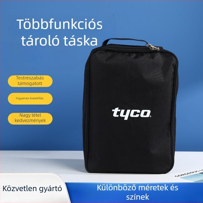 Izolált kocka alakú tároló táska, nem szőtt anyagból, hordozható, modern minimál stílus, mindennapi használatra