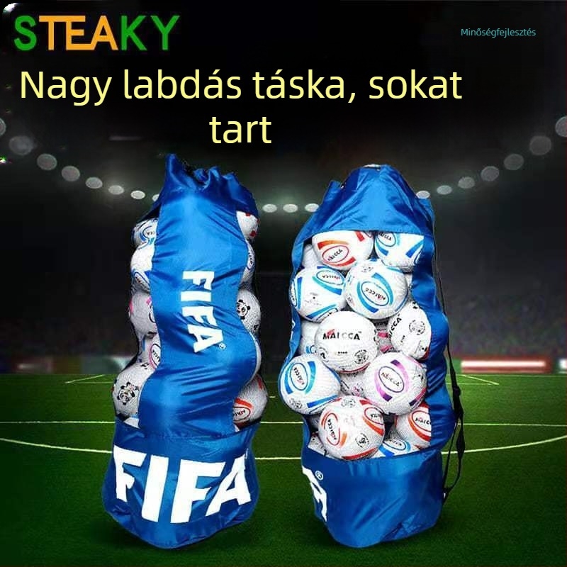 Kosárlabda-edzés hátizsák, focilabda tárolására, vászon Jinzan