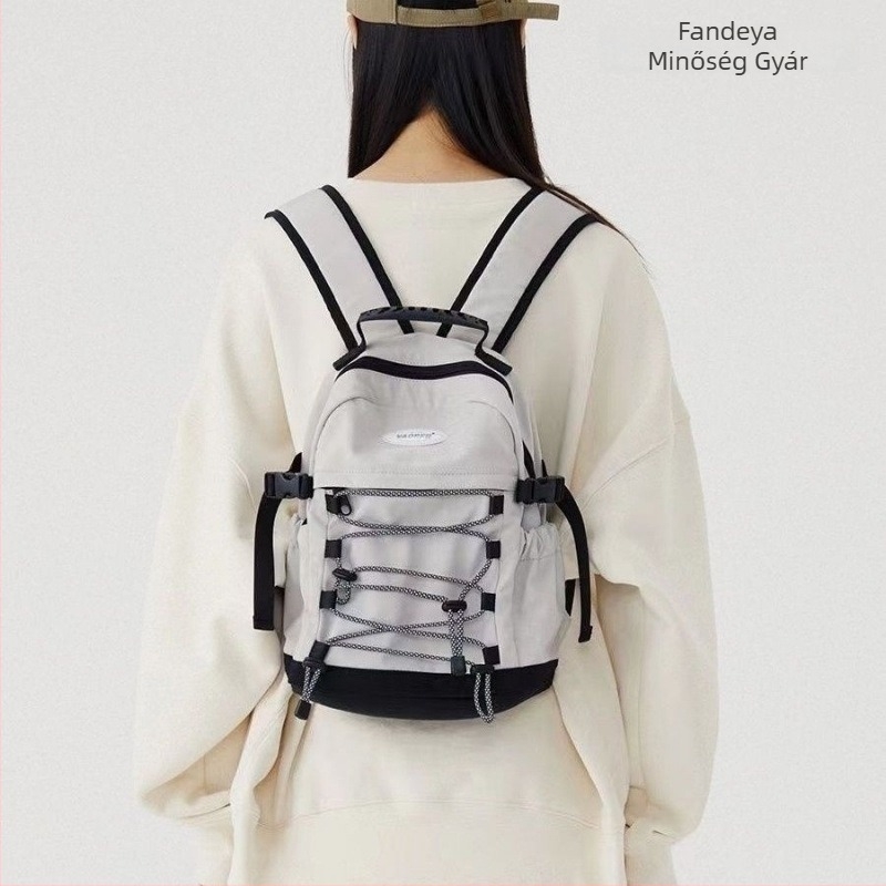 Férfi mini túra hátizsák kültéri utazásokhoz — könnyű poliészter anyag, belső nylon bélés (Márka: Vanbottomia; Anyag: Poliészter; Bélés: Nylon; Nem: Férfi)