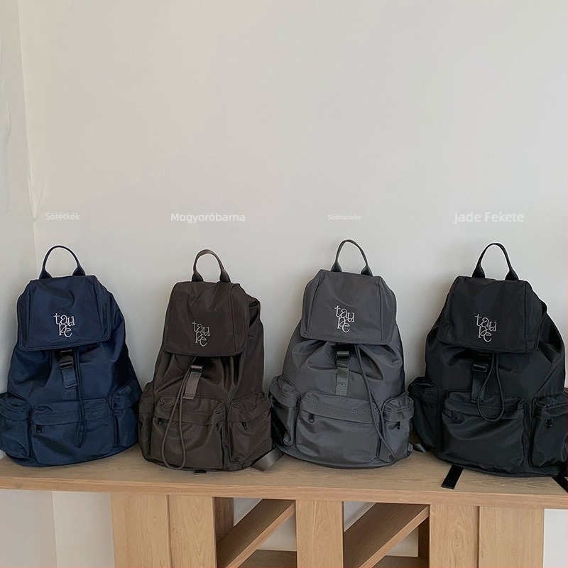 Uniszex nylon hátizsák szabadidős utazásokhoz, 20–35 L, 14 colos laptophoz, ultrakönnyű