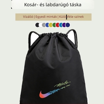 Kosárlabda táska cipőrekeszével (anyag: selyem virágos szövet; termékkód: F9895 t85758 s9h; márka: Egyéb; alkalmazási terület: kosárlabda)